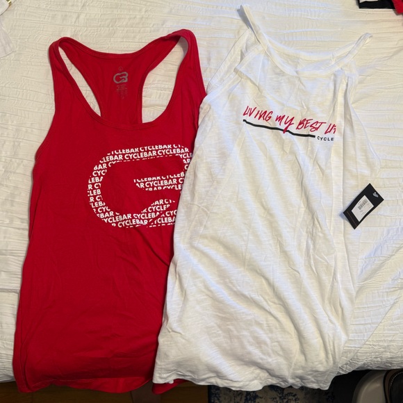 Cyclebar Set of 2 Tanks - Picture 1 of 4